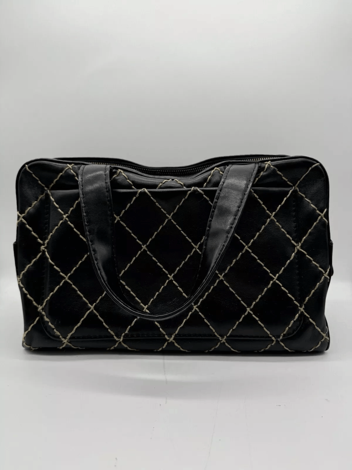 Chanel Chanel Surpique Boston bag Size ONE SIZE - 3 Thumbnail