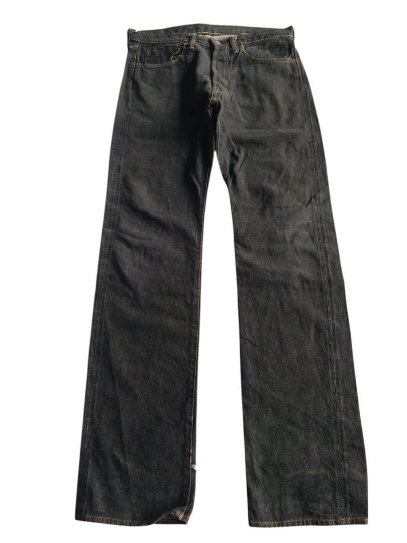 Kapital FAB FOUR 5109XX SELVEDGE SKULL BUTTON FLY RAW JAPANESE DENIM Size US 32 / EU 48 - 3 Thumbnail