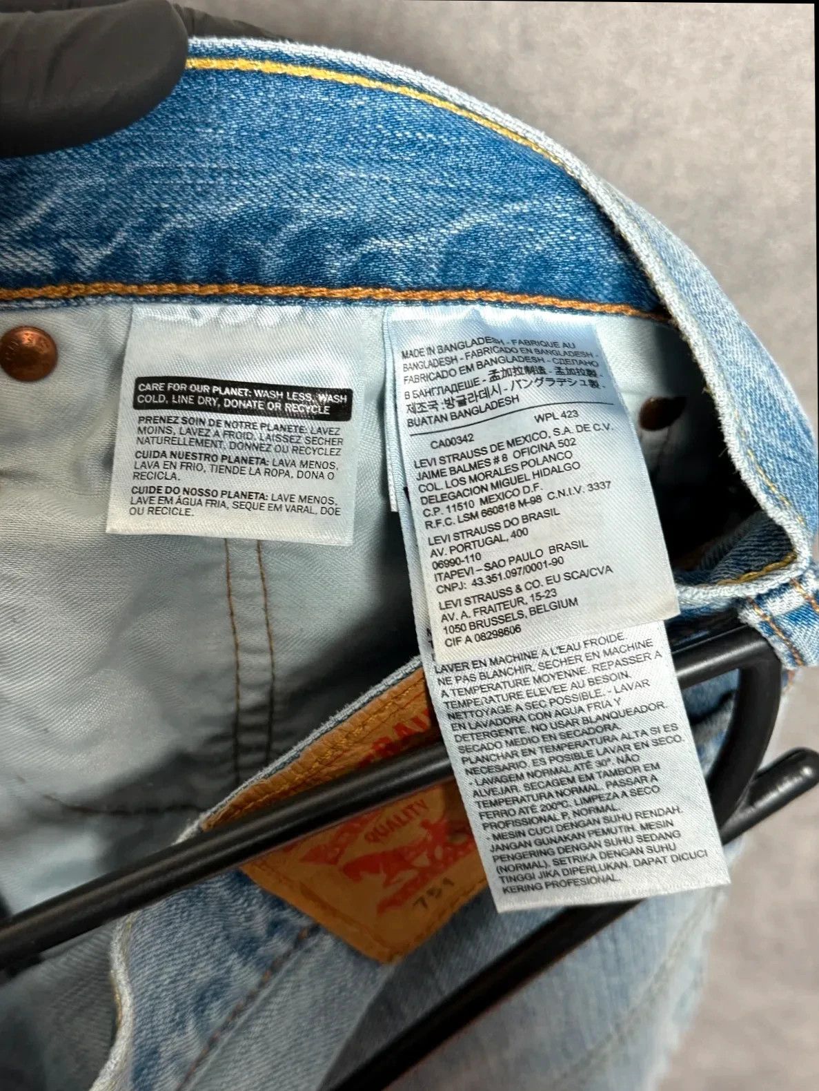 Levi's Levi's Strauss 751 Jack 501 jeans light blue Size US 34 / EU 50 - 12 Thumbnail