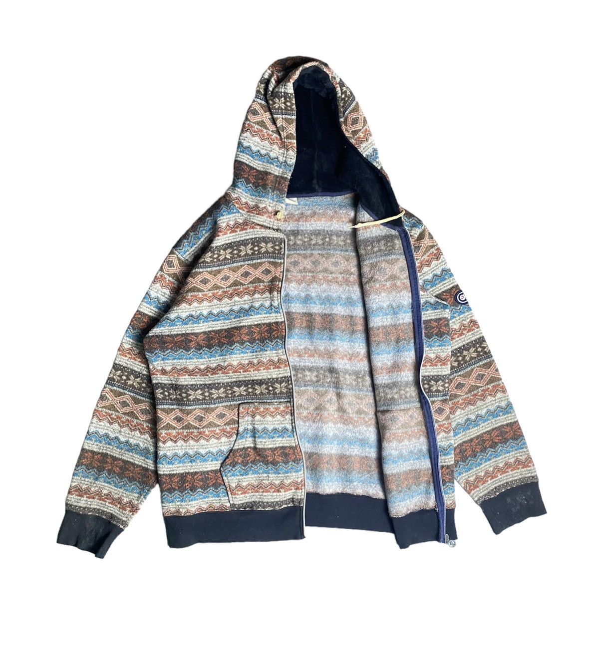 Japanese Brand Outdoor Native Navajo Style Hoodie Size US L / EU 52-54 / 3 - 6 Thumbnail