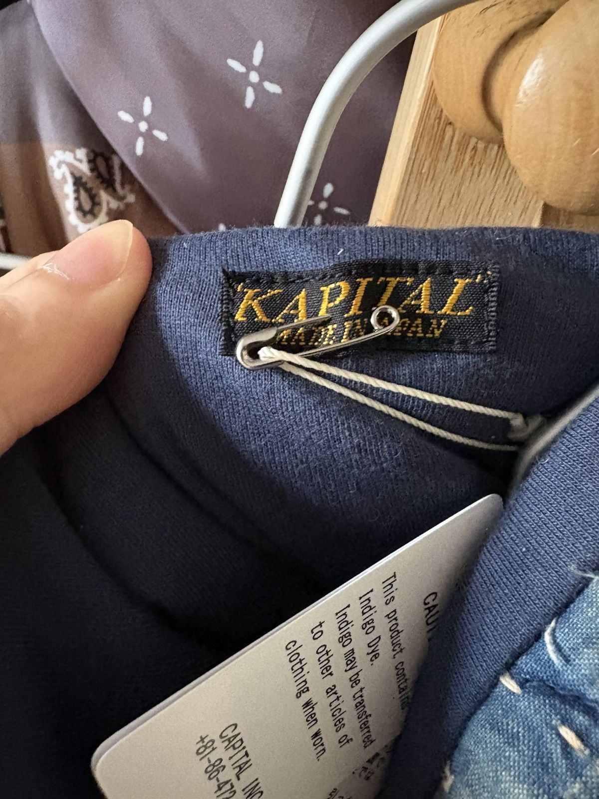 Kapital Kapital Gaudy x Boro Scarf Size ONE SIZE - 7 Thumbnail