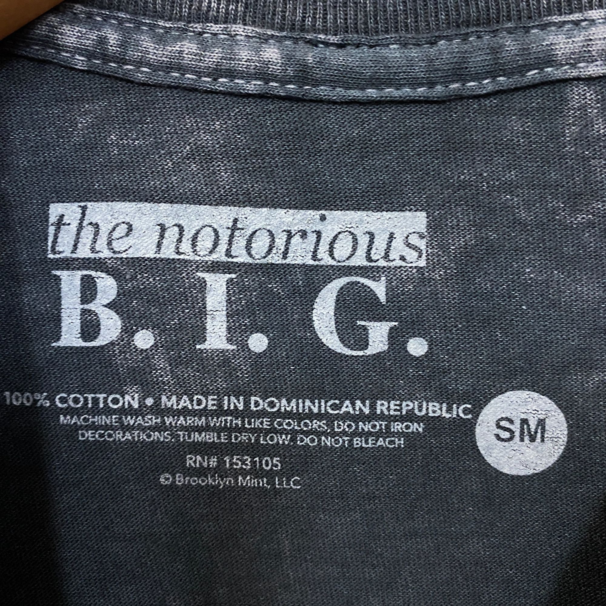 Rap Tees The Notorious B.I.G. King of New York Pop Art Graphic T-Shir Size US S / EU 44-46 / 1 - 4 Thumbnail