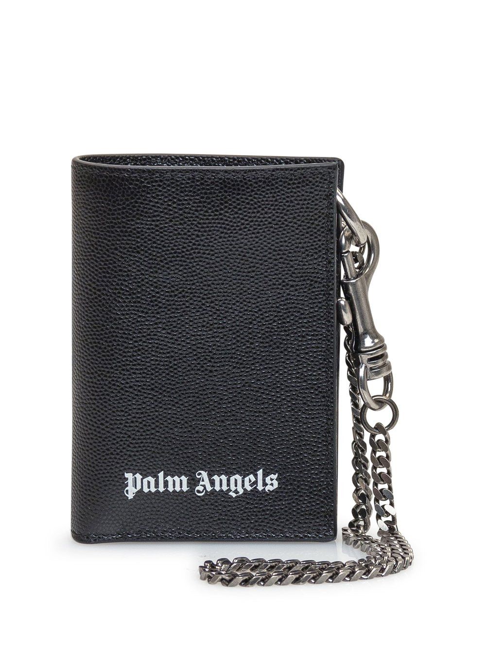 Palm Angels o1y0325 Size: OS / Logo Wallet in Black Size ONE SIZE - 1 Thumbnail