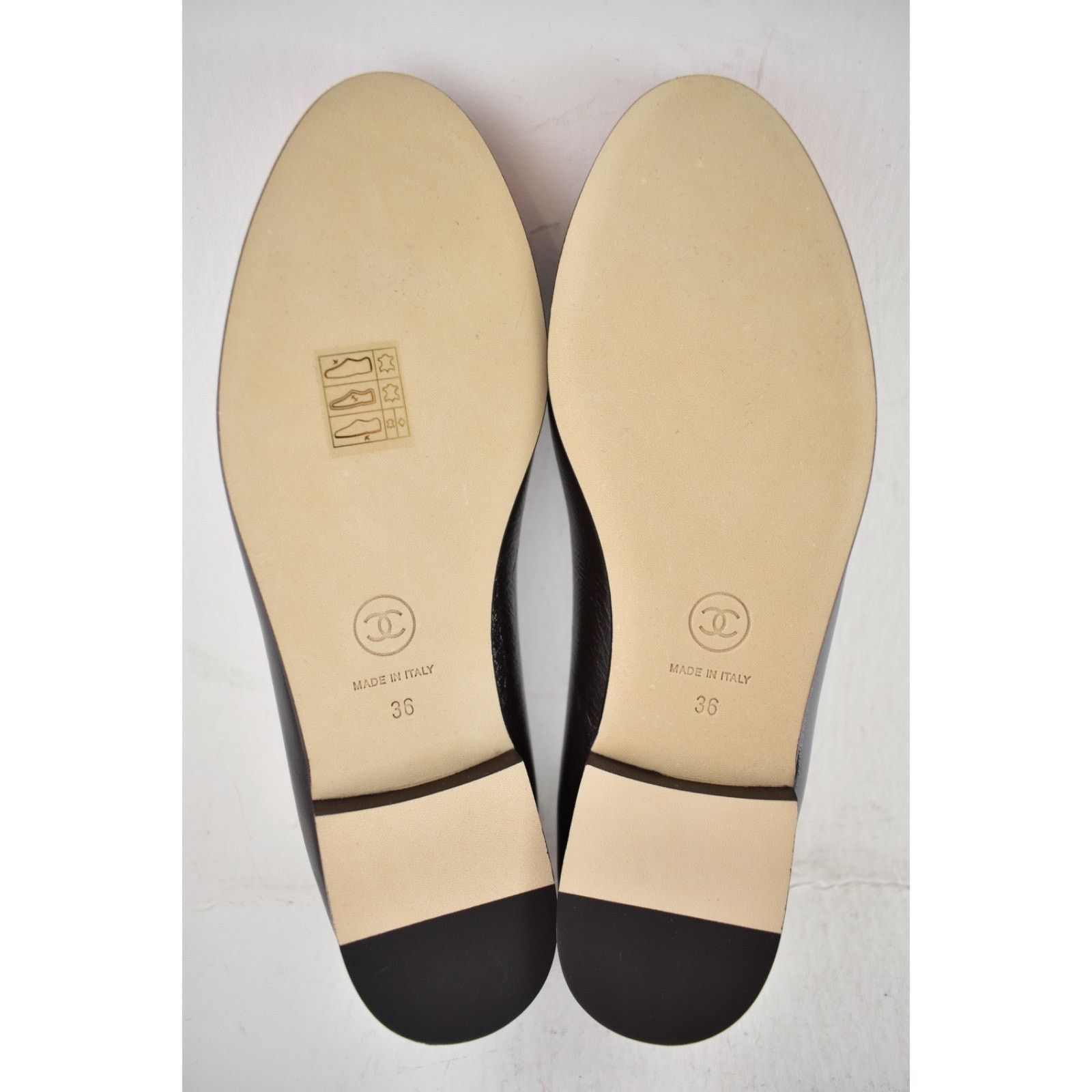 Chanel 26S Red Leather CC Logo Classic Ballet Ballerina Flat 36 Size US 6 / IT 36 - 20 Thumbnail