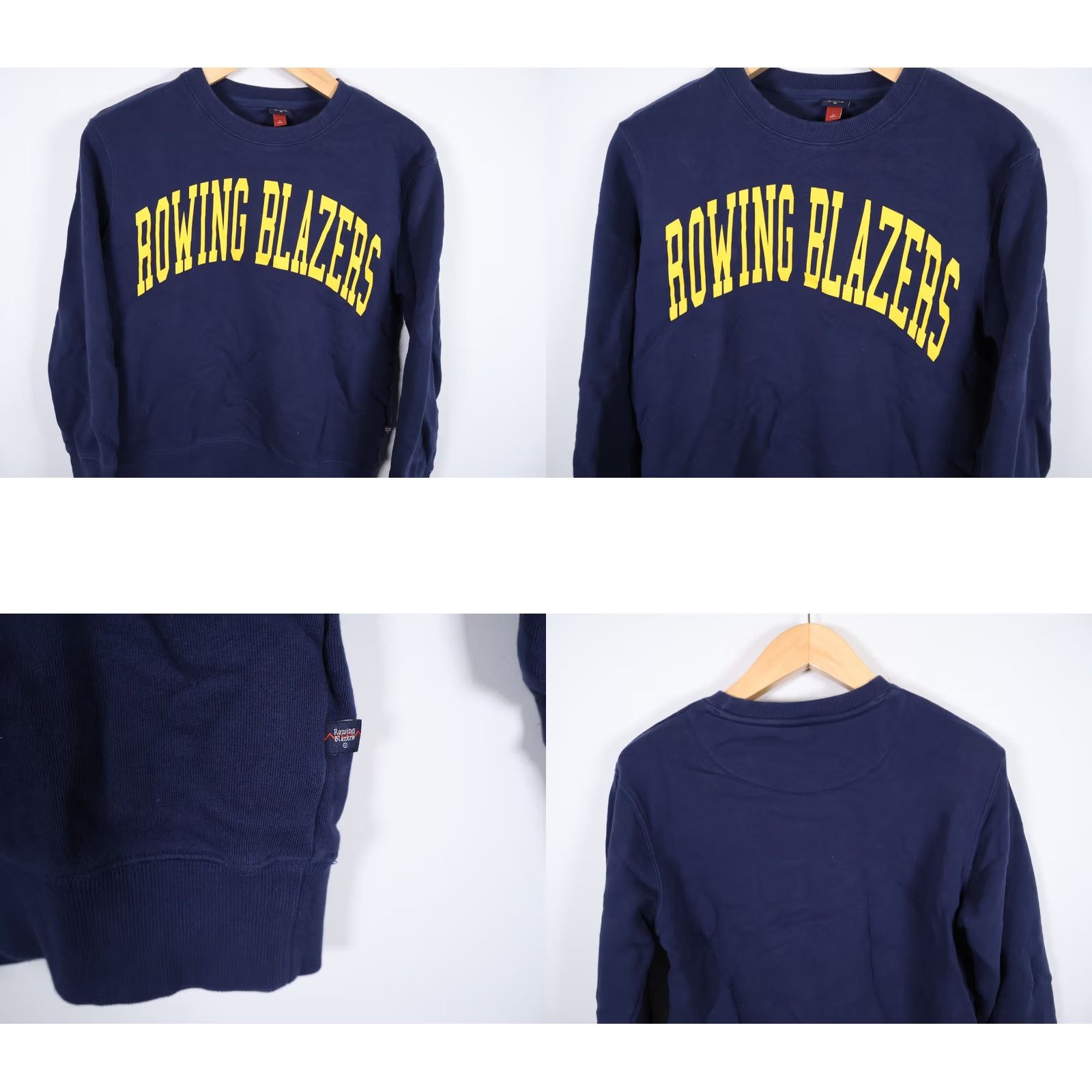 Rowing Blazers Rowing Blazers Target Arc Print Sweatshirt Adult Small Blue Yellow Crewneck Graphic Print Pullover Mens Size US S / EU 44-46 / 1 - 8 Thumbnail