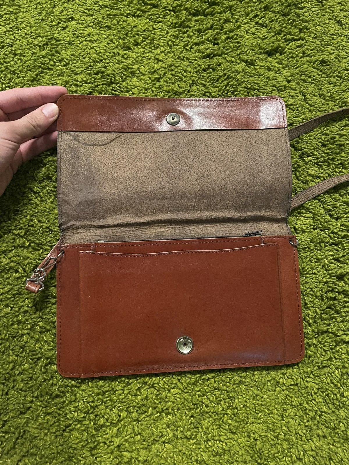 Christian Dior Monsieur × Genuine Leather × Vintage Christian Dior Monsieur 90s vintage real leather mini bag Size ONE SIZE - 2 Thumbnail