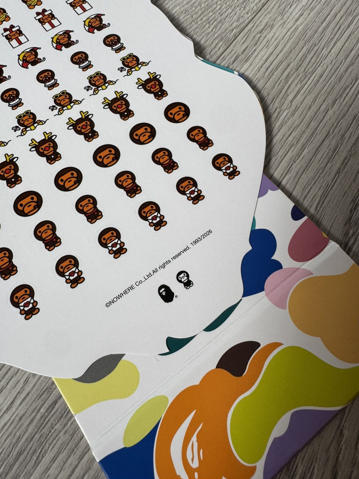 Bape BAPE 2026 MULTI CAMO CALENDAR + 60 BABY MILO STICKERS Size ONE SIZE - 6 Thumbnail