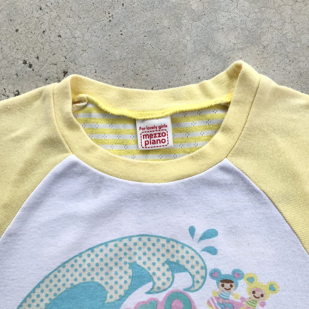 Angel Blue 2000's Mezzo Piano Super Lovers Baby Tee / Crop Top T-Shirt Size ONE SIZE - 9 Thumbnail