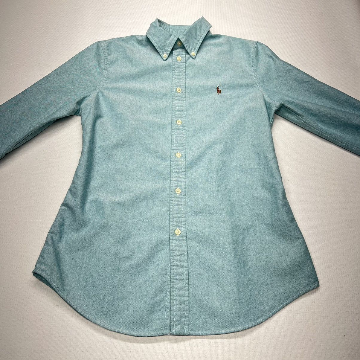 Polo Ralph Lauren Polo Ralph Lauren Shirt Blue Button Down Casual Logo Preppy Size M / US 6-8 / IT 42-44 - 2 Thumbnail