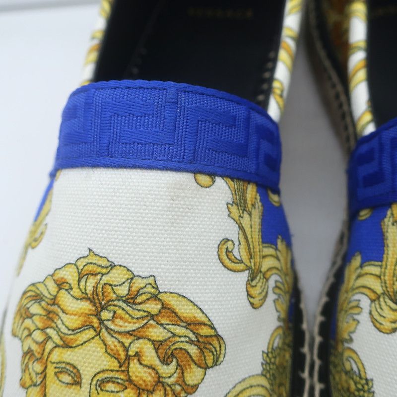 Versace Versace Medusa Renaissance Espadrilles Cream Size 41 NEW Size US 8 / EU 41 - 7 Thumbnail