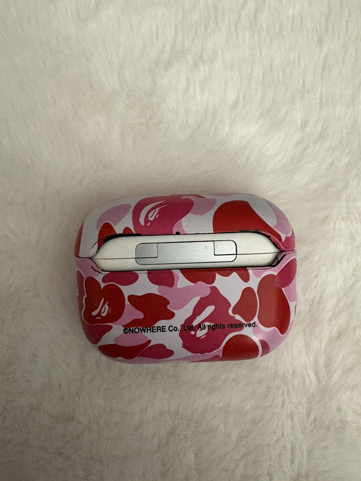 Bape BAPE ABC Camo Airpods Case Pink Size ONE SIZE - 5 Thumbnail