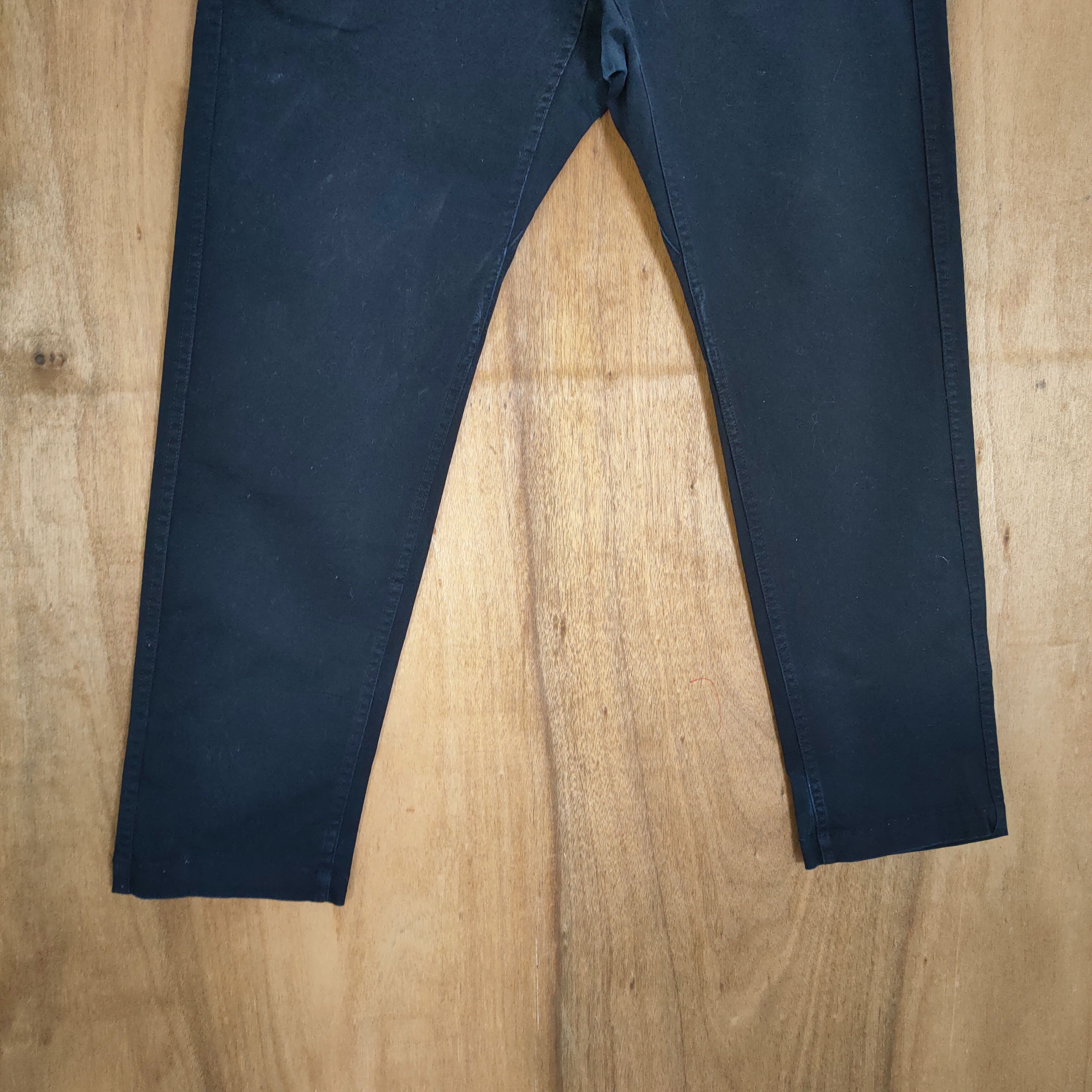 All Blacks × Japanese Brand CAM7 BUCKLE BLACK CARGO PANTS Size US 34 / EU 50 - 3 Thumbnail