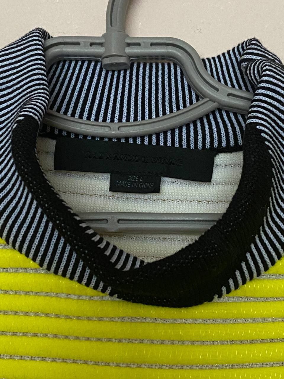 Alexander Wang Alexander Wang Neon-Yellow Cycling Sleeveless Top Size L / US 10 / IT 46 - 3 Thumbnail