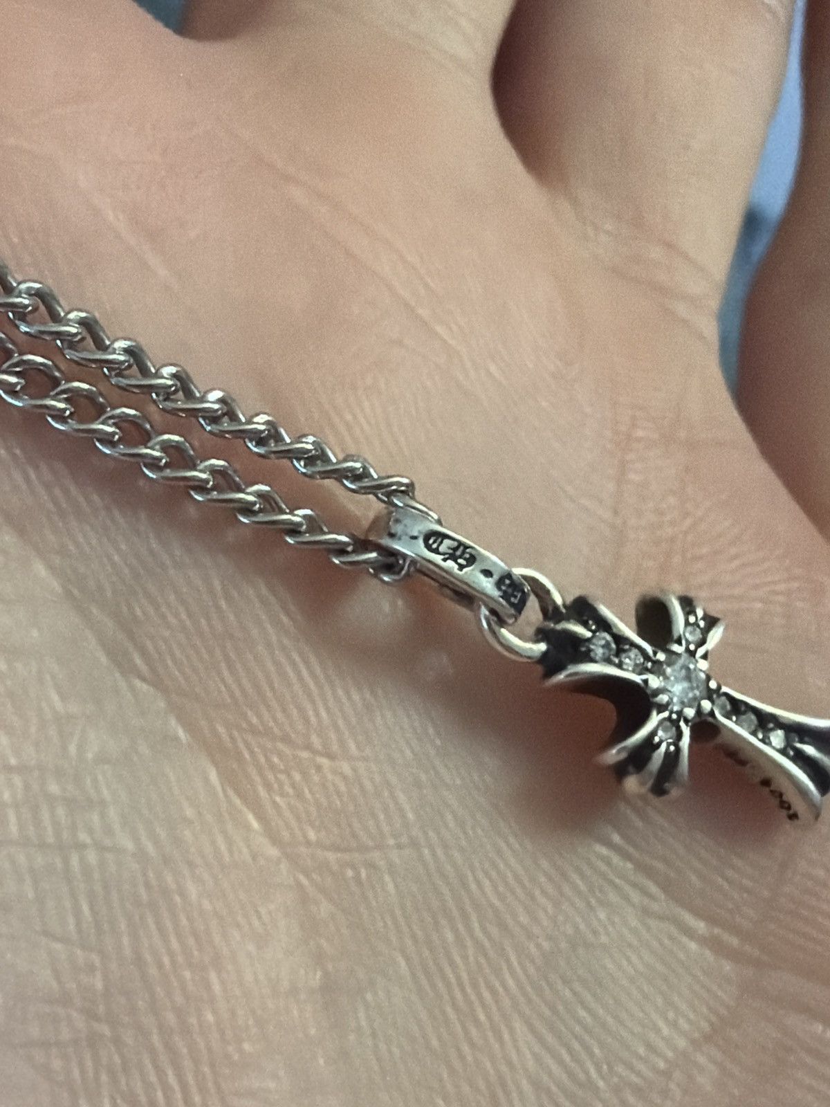 Chrome Hearts Chrome Hearts Babyfat Pendant With Diamonds Size ONE SIZE - 3 Thumbnail