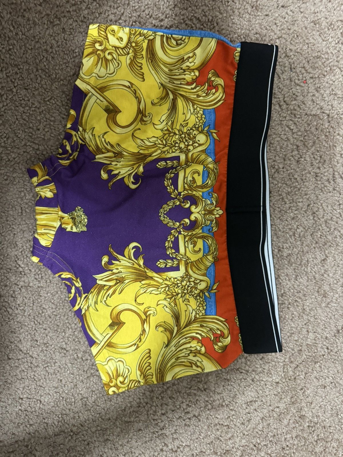 Versace VERSACE UNDERWEAR Multicolor Borocco Boxer Size US 32 / EU 48 - 6 Thumbnail