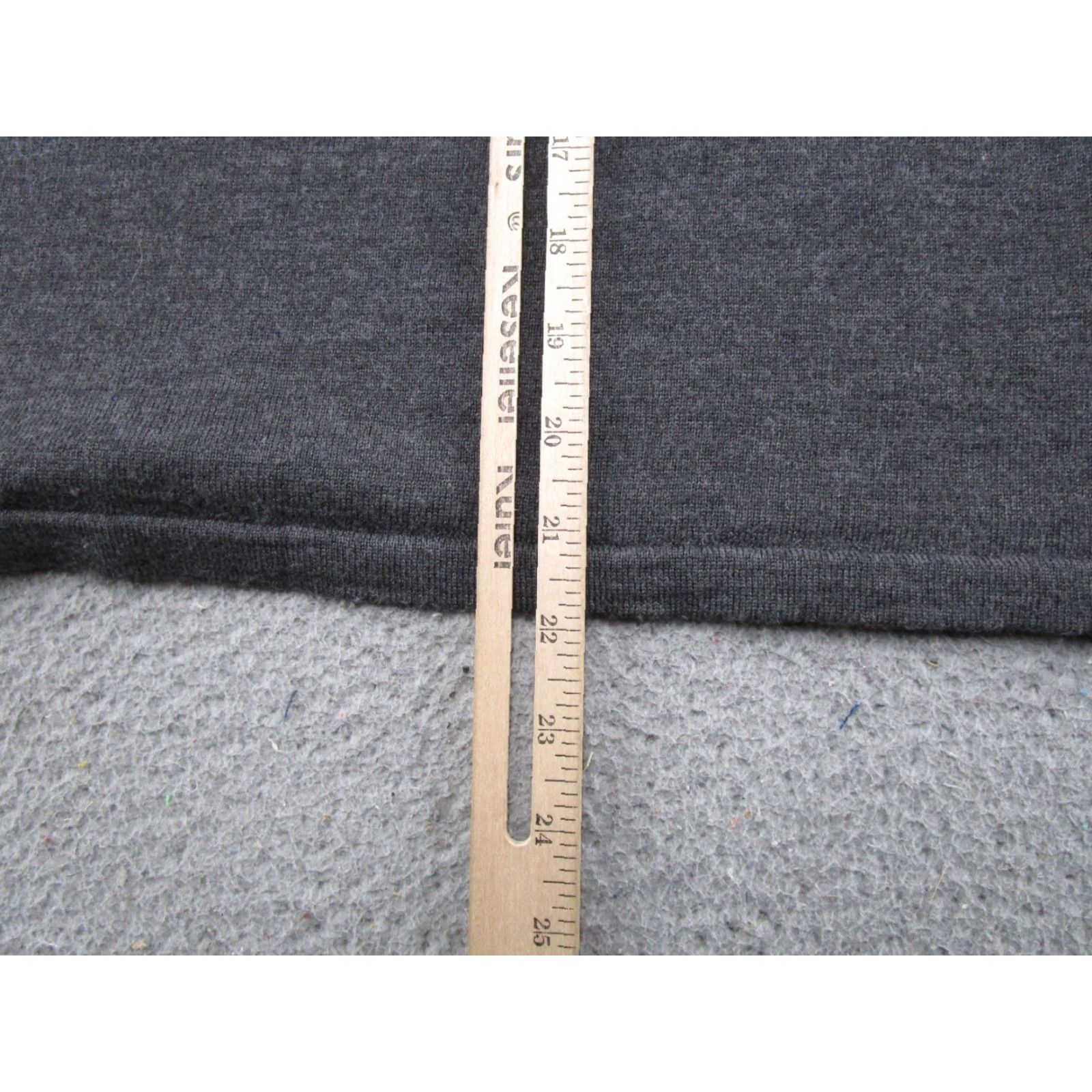 Lands' End VINTAGE Lands End 100% Wool Turtleneck Sweater Petite PM 10-12 Gray 90s Women Pullover Knit's Knit Winter Fall Mens Womens Girls Size M / US 6-8 / IT 42-44 - 6 Thumbnail