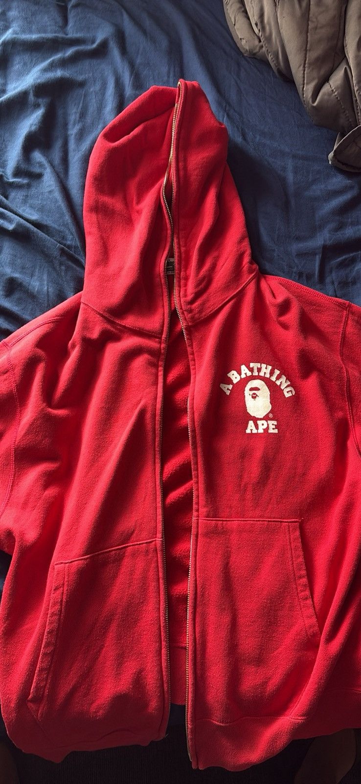 Bape Red Bape full zip Size US L / EU 52-54 / 3 - 1 Thumbnail