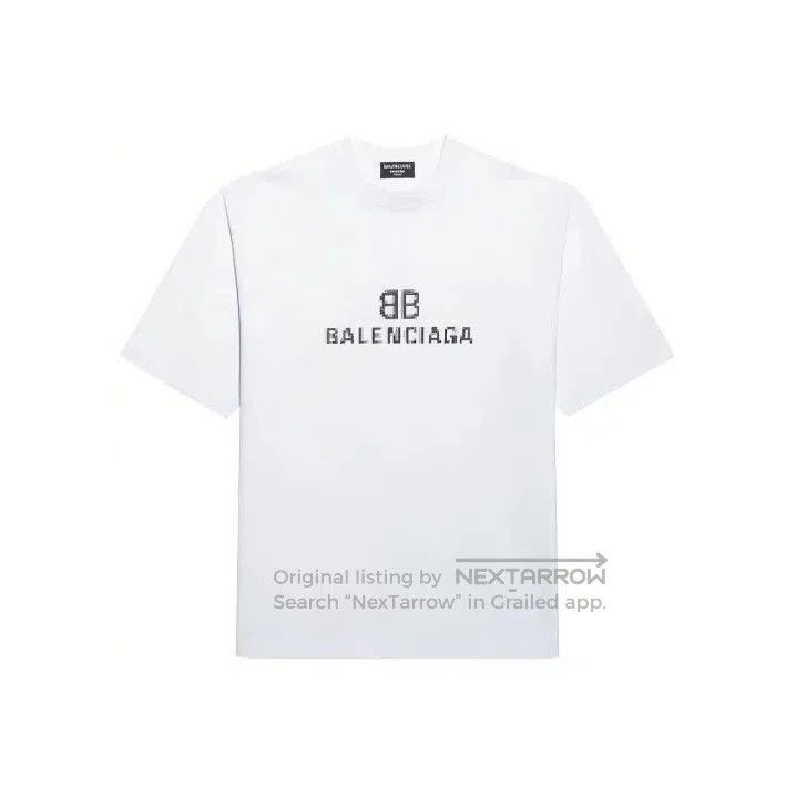 Balenciaga Balenciaga Logo Print Short Sleeve T-Shirt. Size US L / EU 52-54 / 3 - 1 Thumbnail
