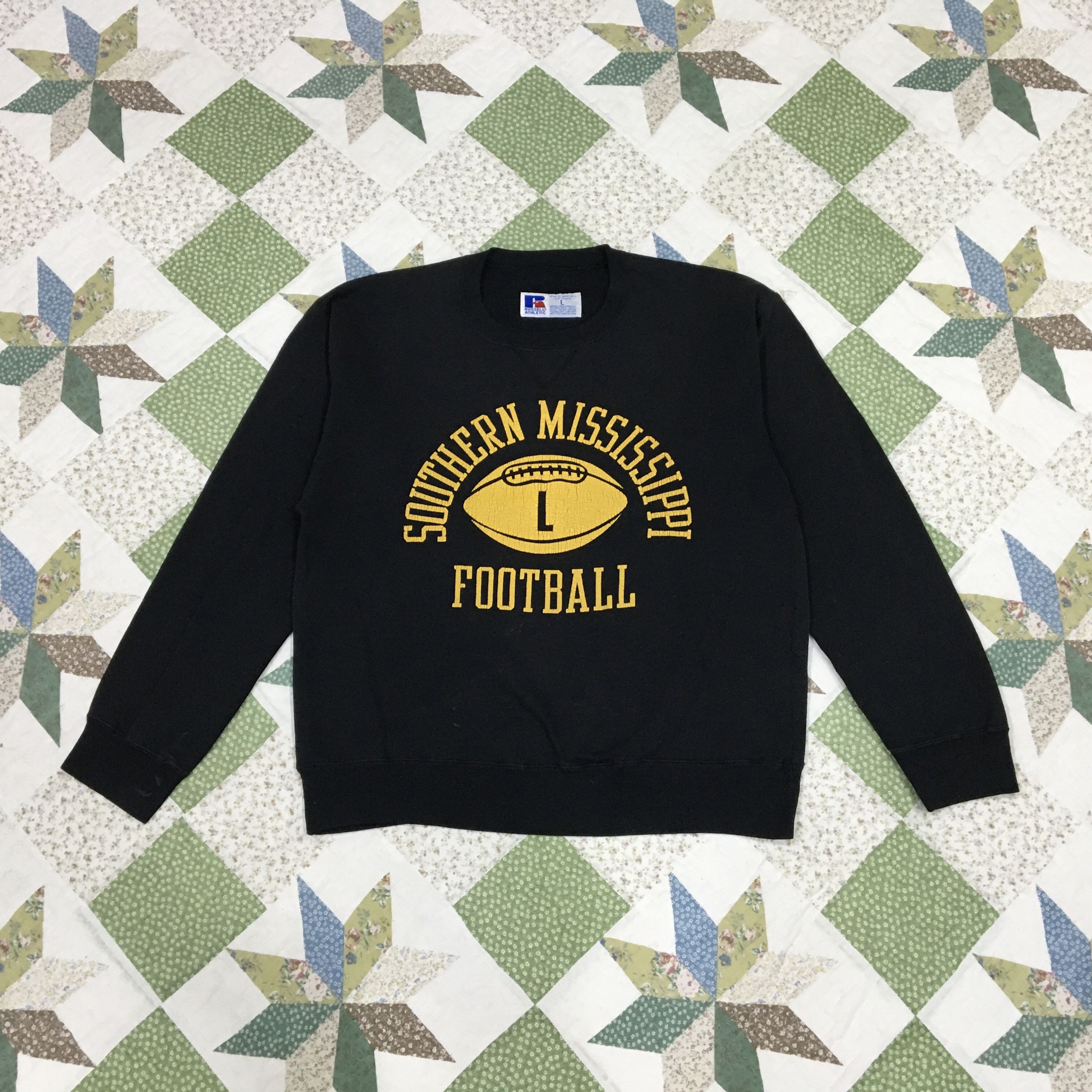 Russell Athletic Vintage SOUTHERN MISSISSIPPI Football Sweatshirt Size US L / EU 52-54 / 3 - 1 Thumbnail
