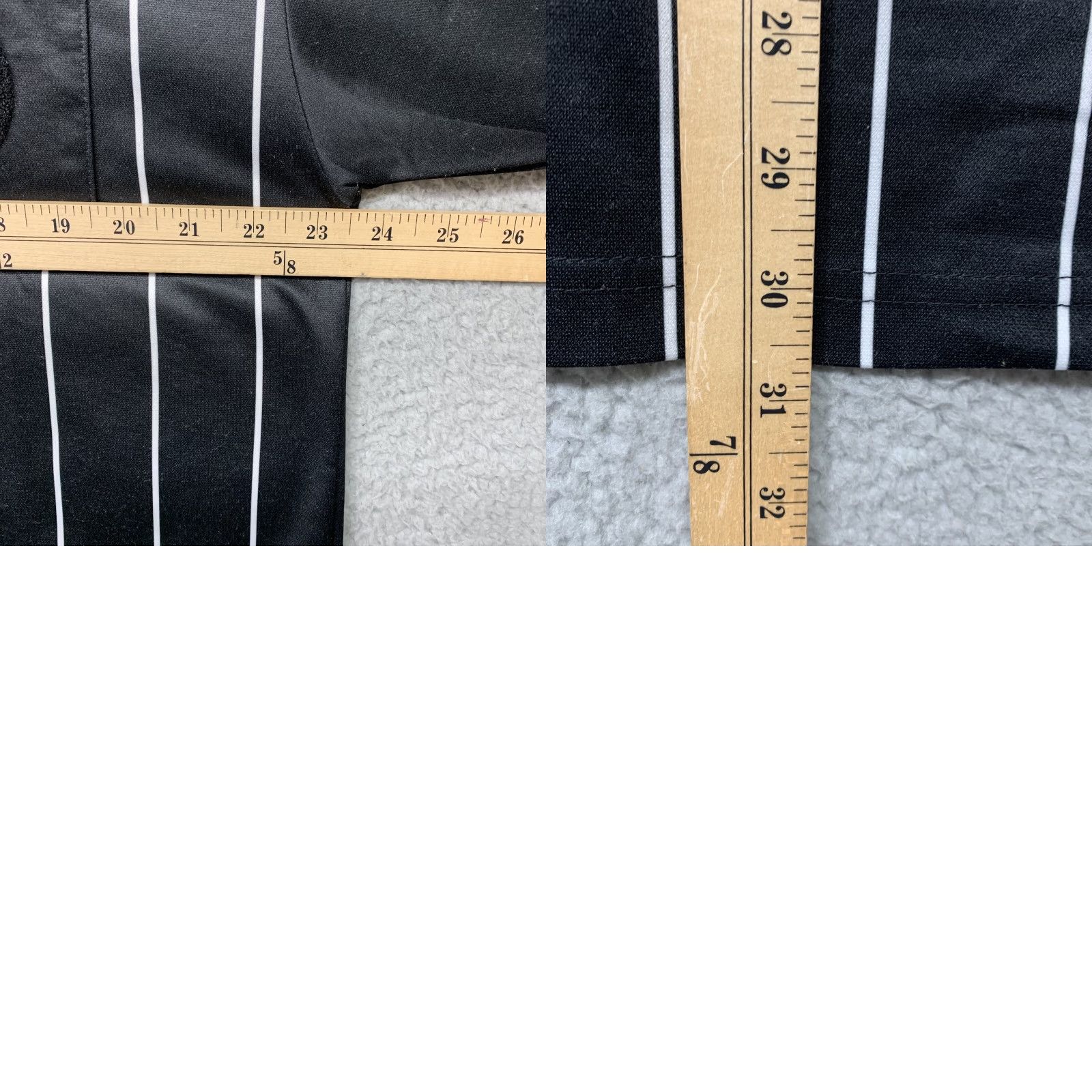 X-LARGE Black & White Ref Gear Men’s Uniform Shirt Stripes XL Collared Pocket Short Sleeve Pullover Workwear Activewear Shirt Mens Size US XL / EU 56 / 4 - 8 Thumbnail
