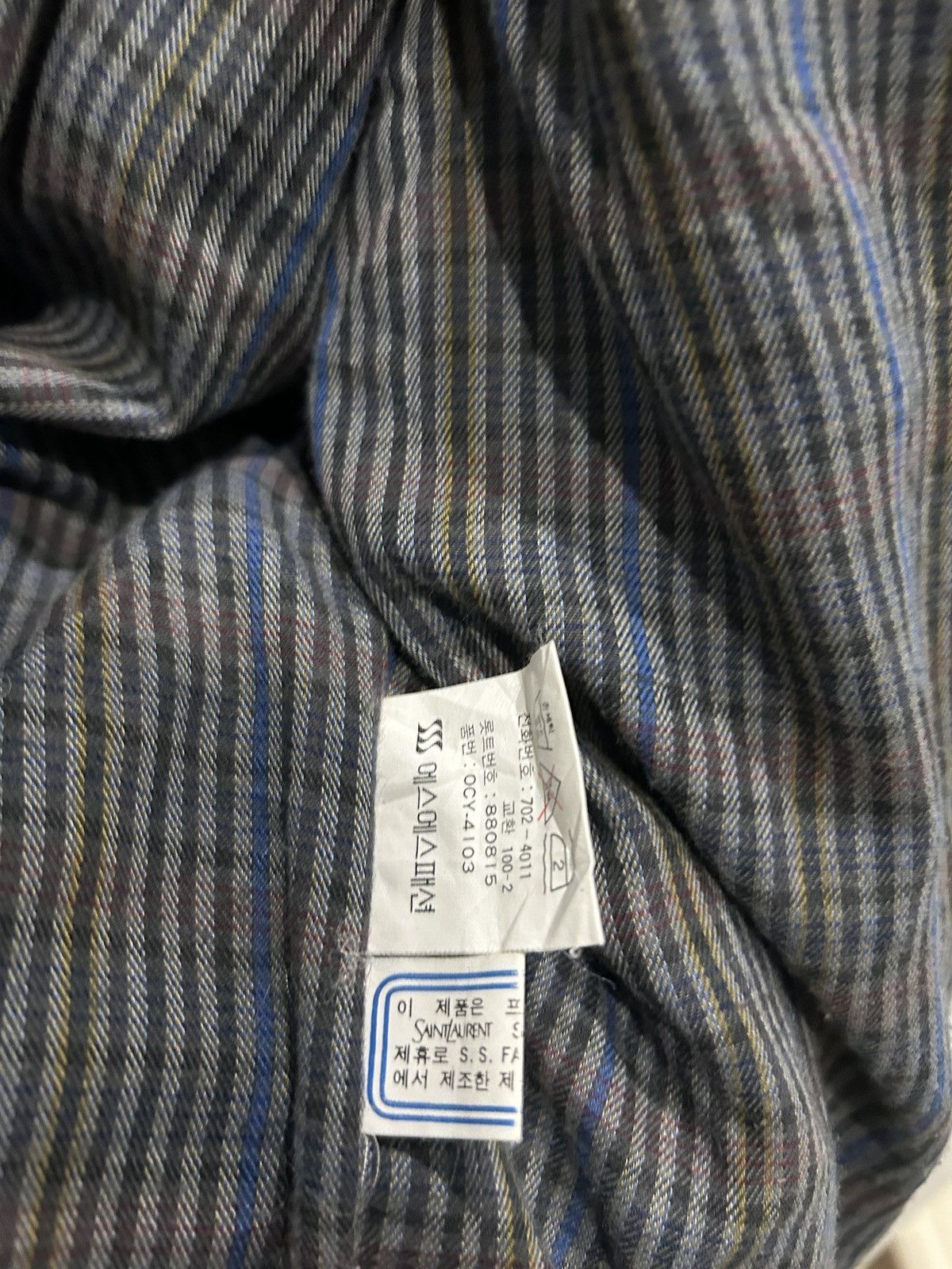 Yves Saint Laurent Vintage Yves Saint Laurent Logo Jacket Size US M / EU 48-50 / 2 - 14 Thumbnail