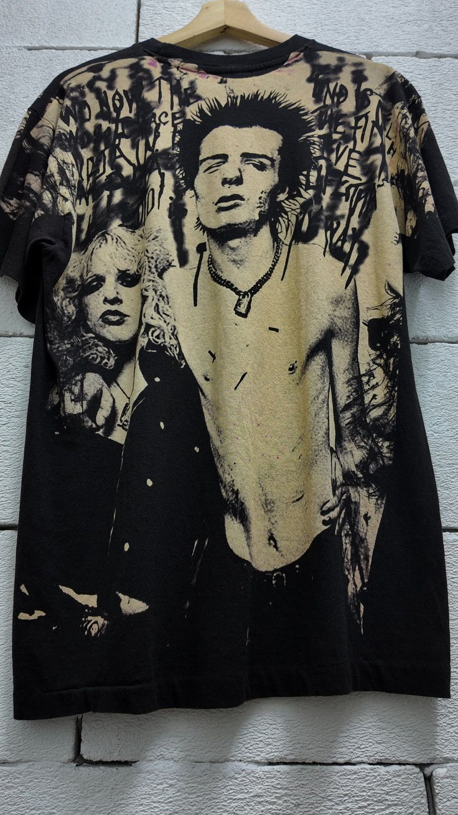 Band Tees Custom Tee Sid & Nancy Fullprint Size US L / EU 52-54 / 3 - 10 Thumbnail