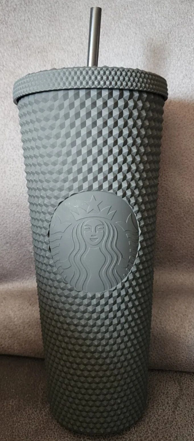 Disney Parks Starbucks WDW 50th Anniversary Blue Geometric Tumbler