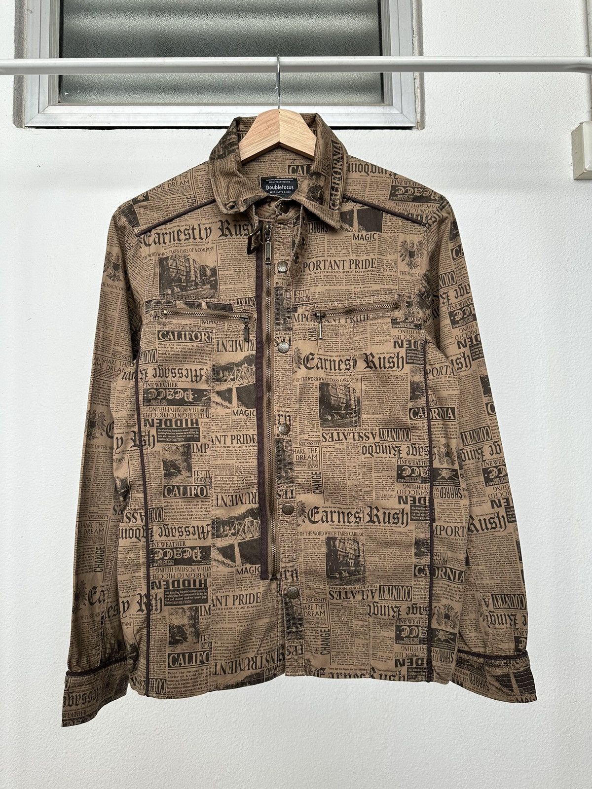 If Six Was Nine 00’s Double Focus vkei ovp rider jacket Size US M / EU 48-50 / 2 - 7 Thumbnail