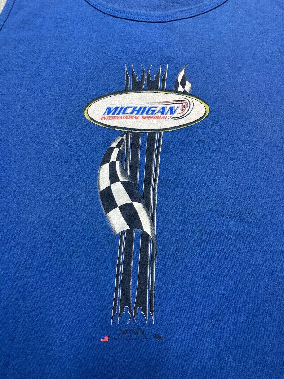 NASCAR × Vintage tank top graphic t shirt Sirius radio Michigan speedway XL Size US XL / EU 56 / 4 - 2 Thumbnail