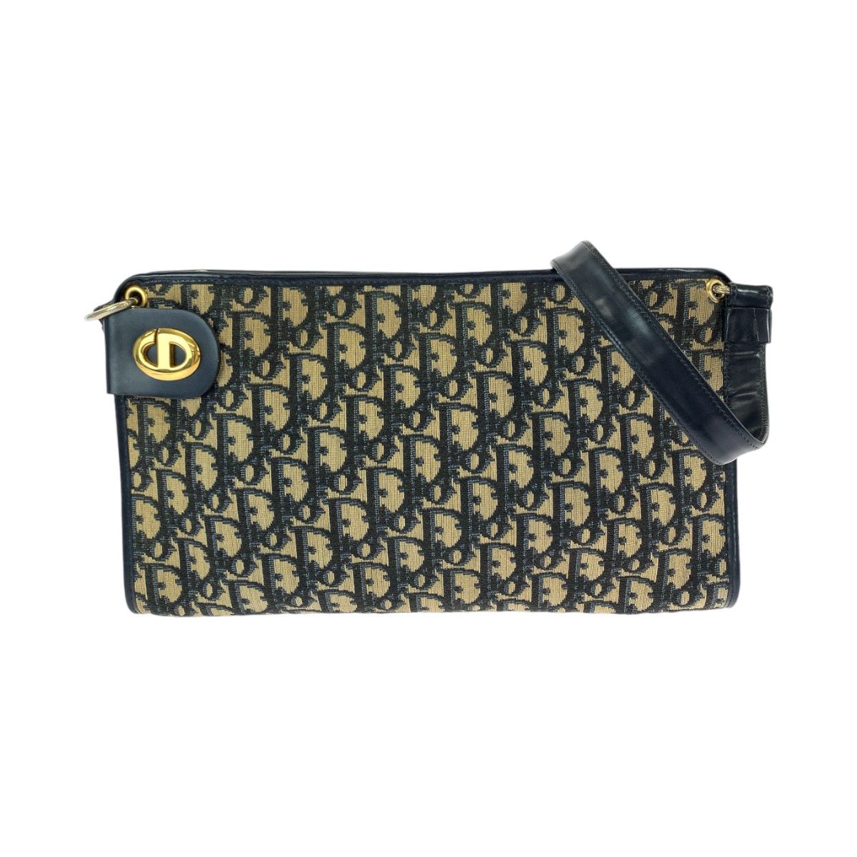 Dior Dior Dior Vintage Trotter Canvas Shoulder Bag Canvas Crossbody Bag Size ONE SIZE - 1 Thumbnail