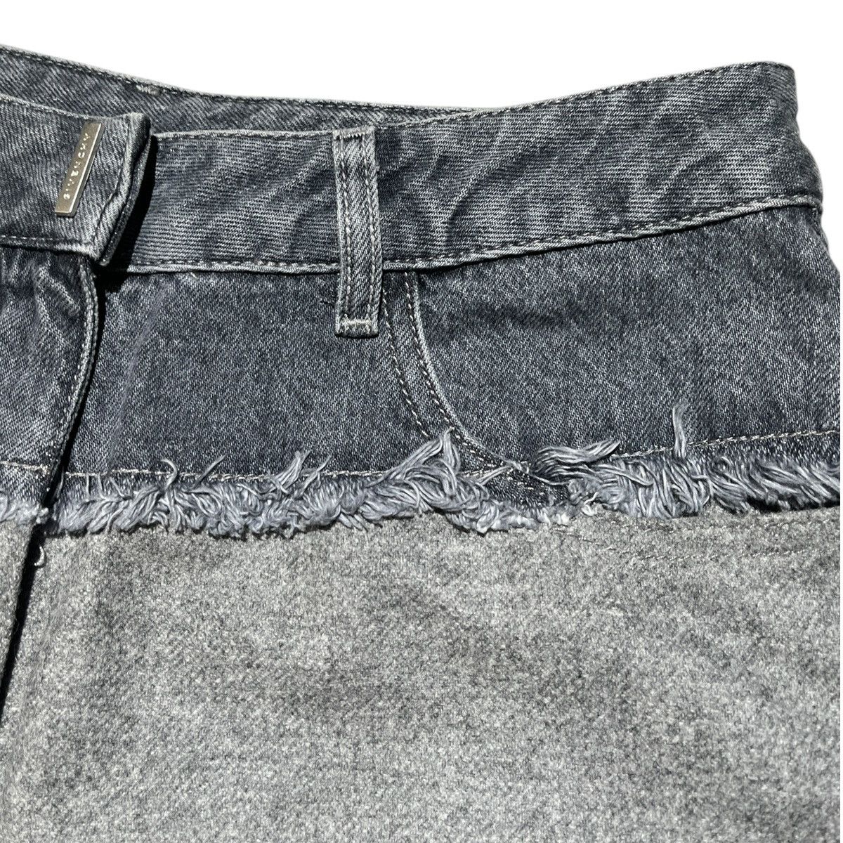 Givenchy $1,820 hybrid paneled denim/wool trouser Size US 30 / EU 46 - 4 Thumbnail