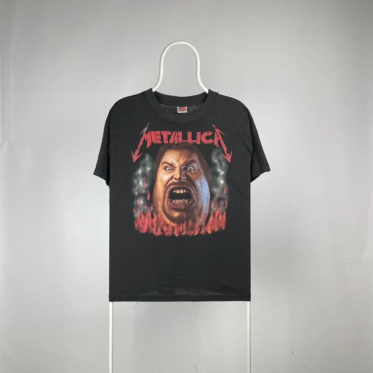 Metallica Metallica T-shirt face scream 90s vintage size Medium Size US M / EU 48-50 / 2 - 1 Thumbnail