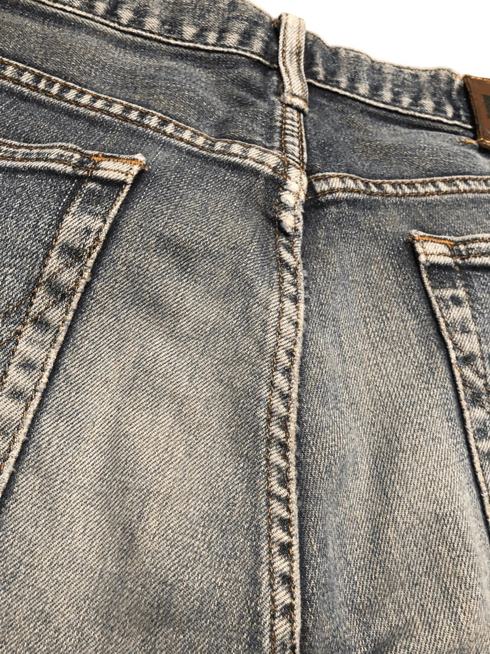Edwin Vintage Edwin 604 Flare Distressed Dirty Denim Pants Size US 33 - 14 Thumbnail