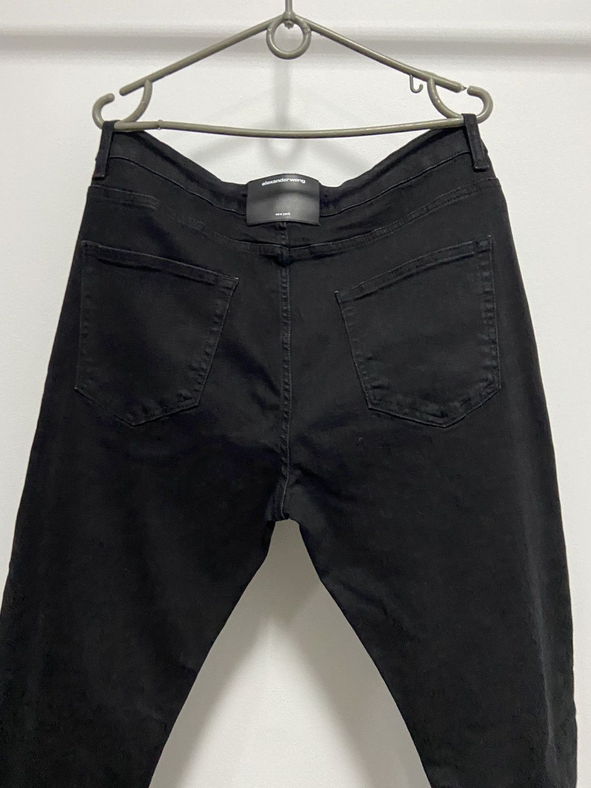 Alexander Wang × Vintage Alexander Wang jeans Pants Vintage Logo Y2K Selvedge Size US 33 - 2 Thumbnail