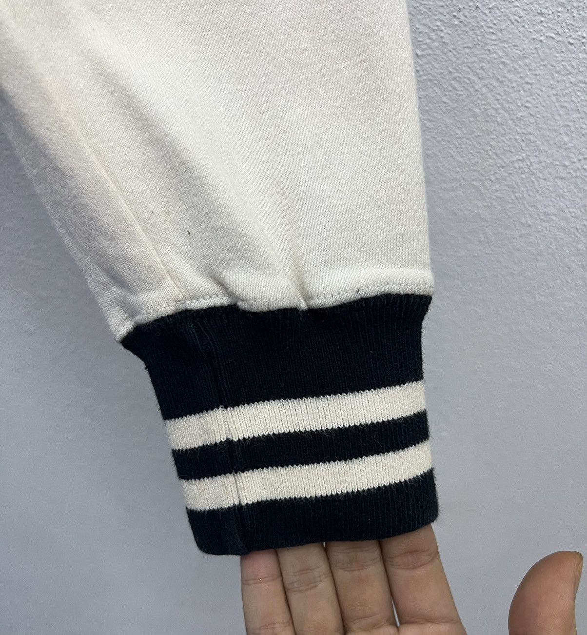 Beams Plus BEAMS x Danklows Varsity Jacket Black/White Cotton Zip-Up Size US S / EU 44-46 / 1 - 5 Thumbnail