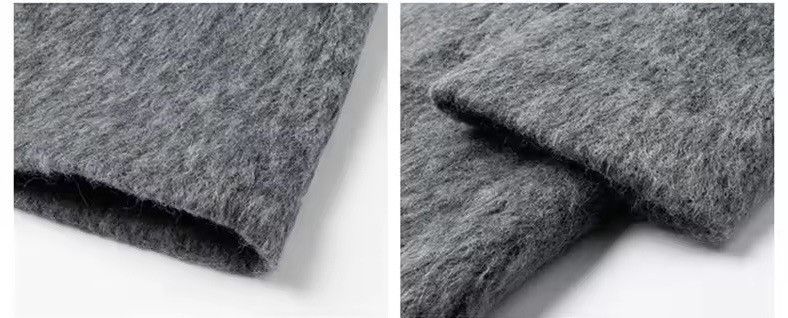 Other Oversized Casual Warm Woolen Grey Midi Coat Size US S / EU 44-46 / 1 - 7 Thumbnail