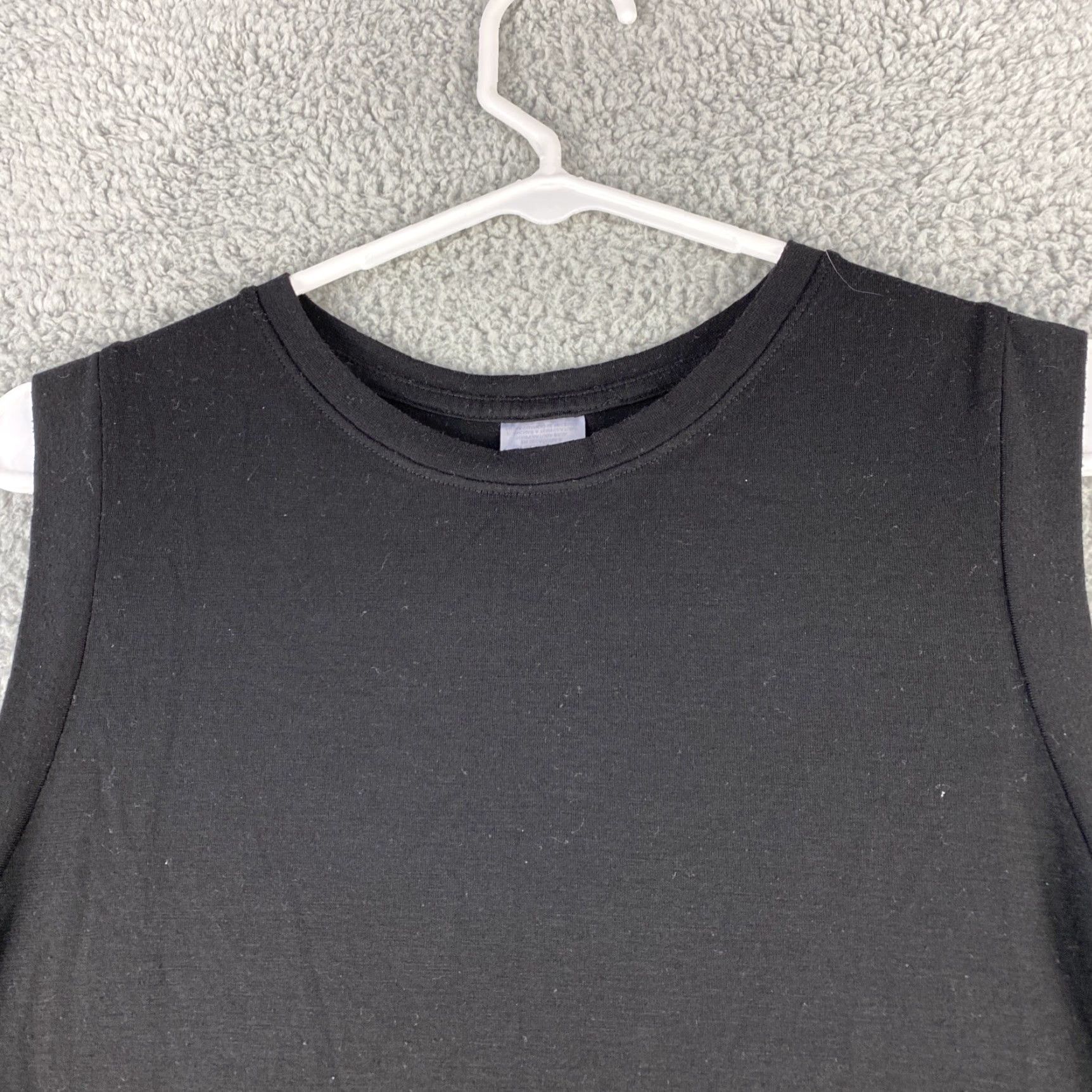 Athletic Works Athletic Works Tank Top Sleeveless Black Sz XL 12-14 Years / 47-52 Inseam? Size L / US 10 / IT 46 - 2 Thumbnail