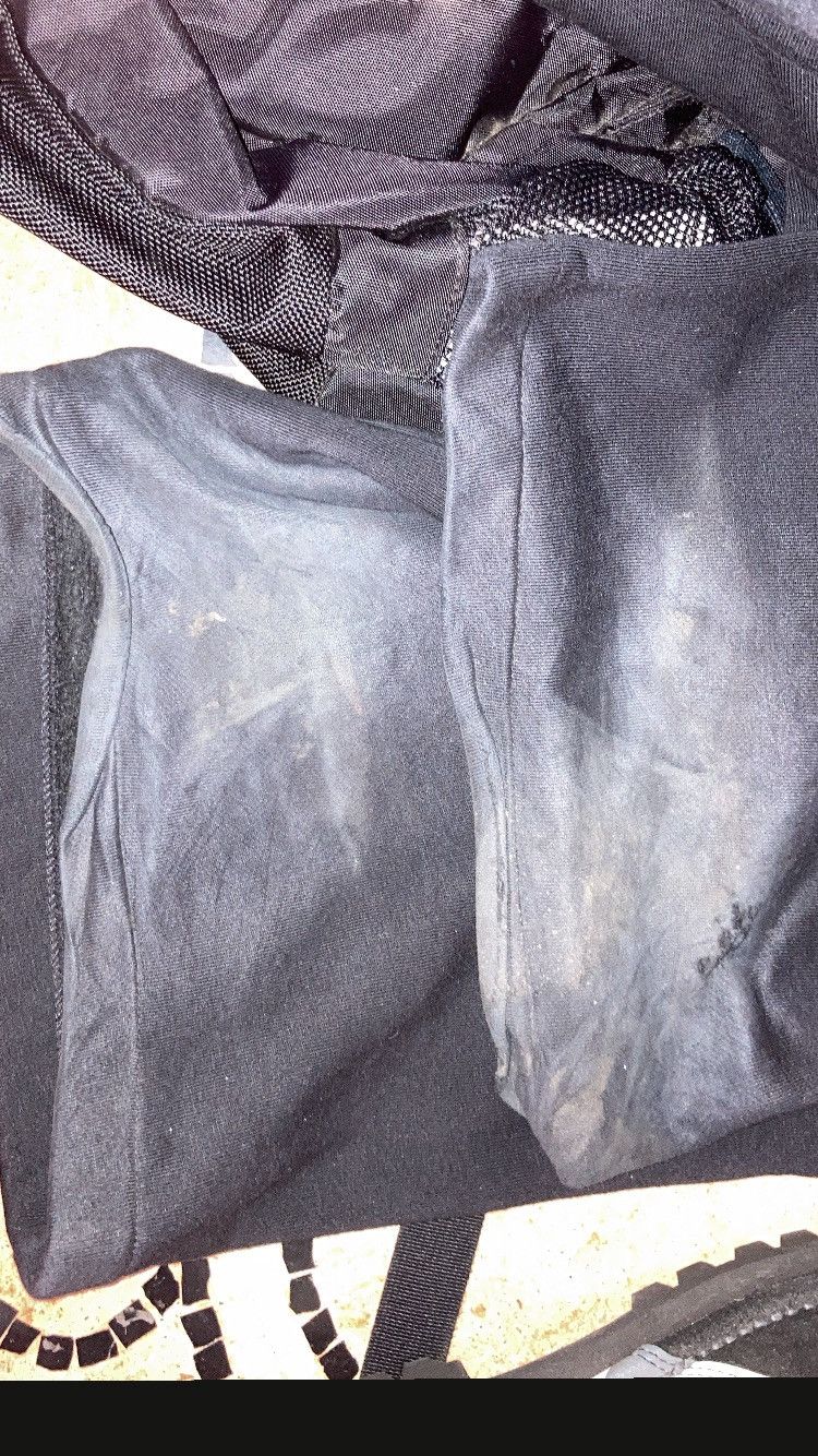 MM6 MM6 Margiela double waist wide black sweatpants Size US 30 / EU 46 - 6 Thumbnail