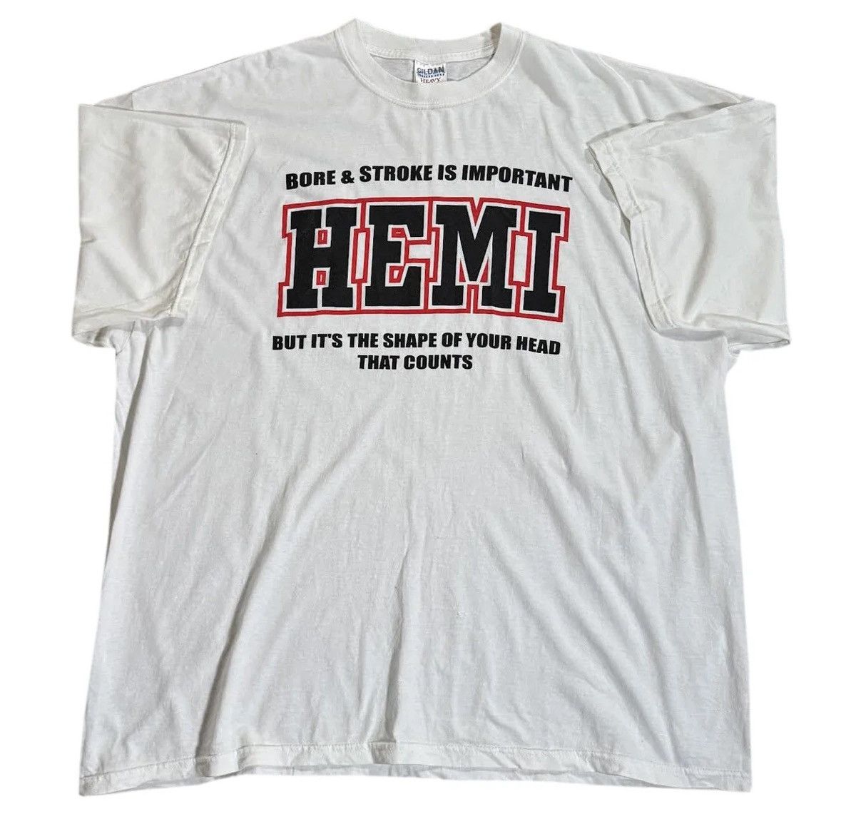 Vintage Vintage Hemi "The Shape Of Your Head That Counts T Shirt 3XL Size US XXL / EU 58 / 5 - 1 Thumbnail