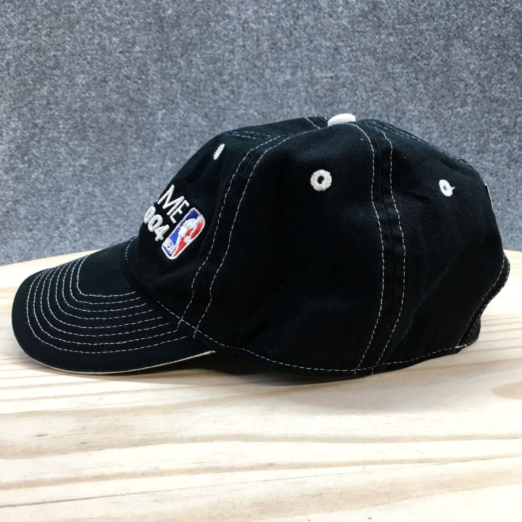Reebok Reebok All Star Game Los Angeles 2004 NBA Cap Hat Mens One Size Black Cotton Baseball Cap Stars Adjustable Hat Mens Size ONE SIZE - 5 Thumbnail