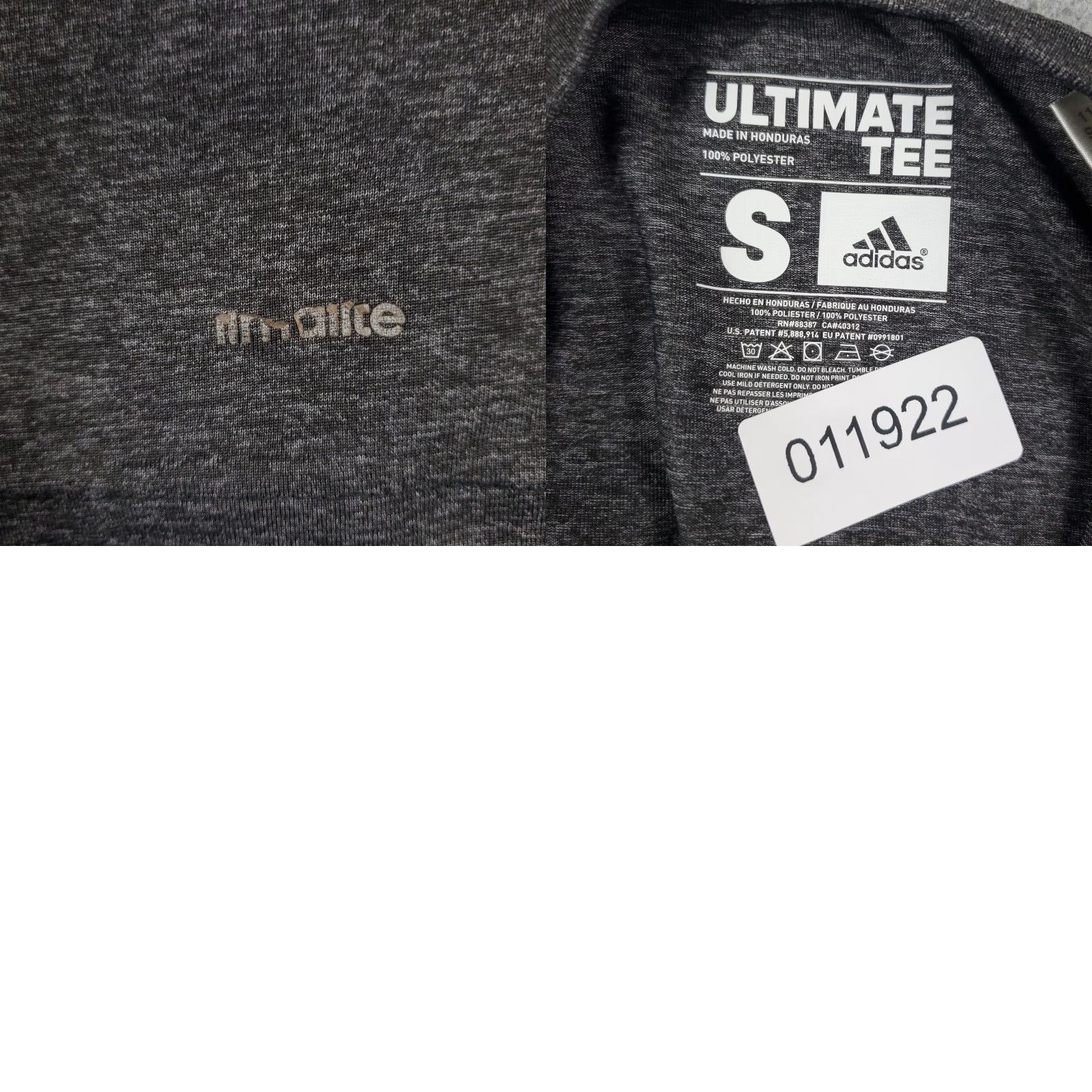 Adidas Adidas Climalite Gray Casual Active Work Short Sleeve T Shirt Size Small Size US S / EU 44-46 / 1 - 8 Thumbnail