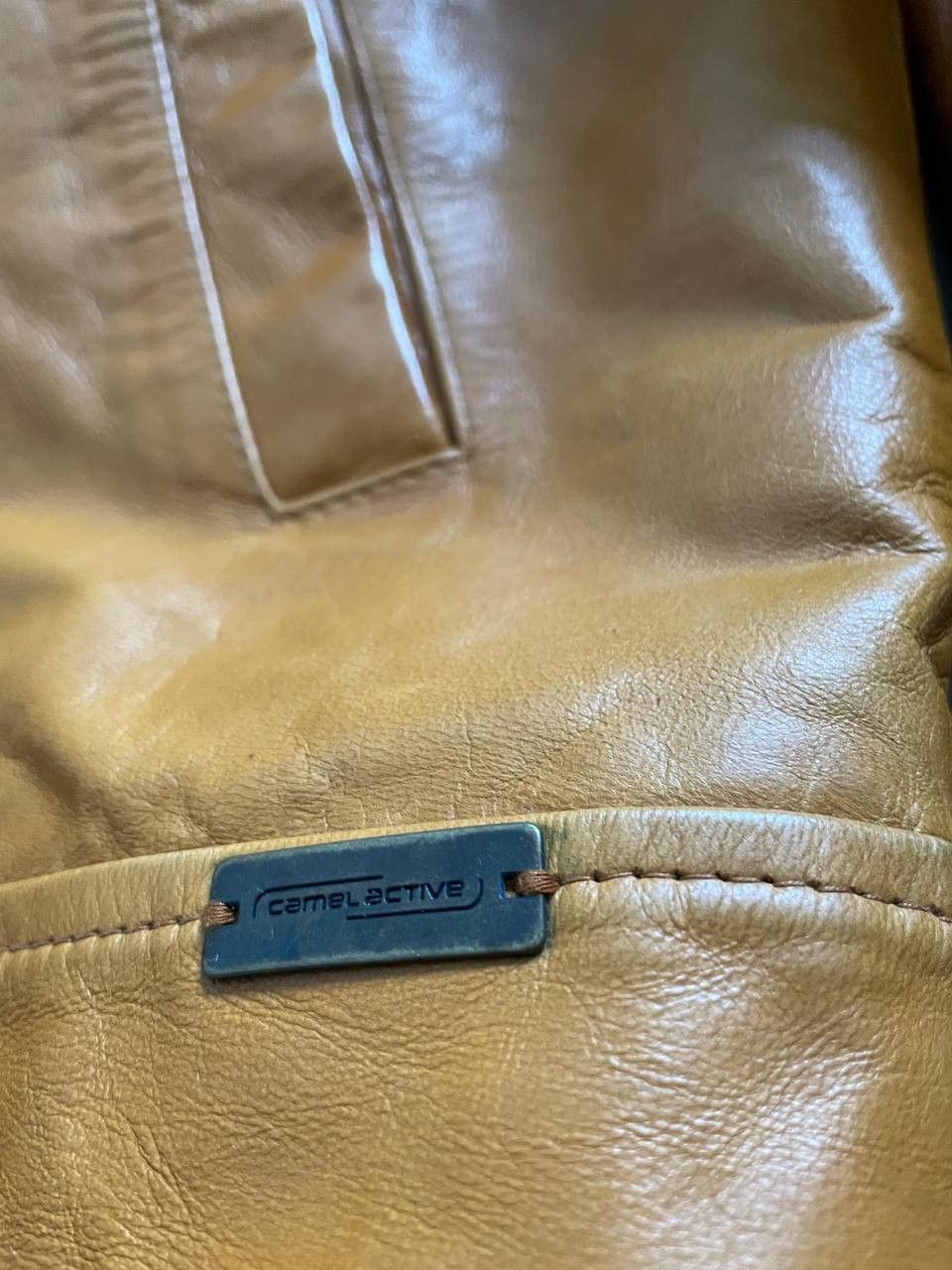 camel active Rare Vintage Camel Active Leather Jacket Size US L / EU 52-54 / 3 - 9 Thumbnail