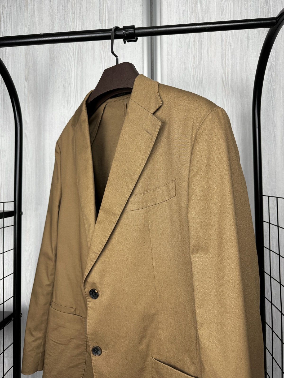 Other Windsor. Brown Solerto + Santios Cotton Silk Blend Suit 52 Size 42R - 16 Thumbnail