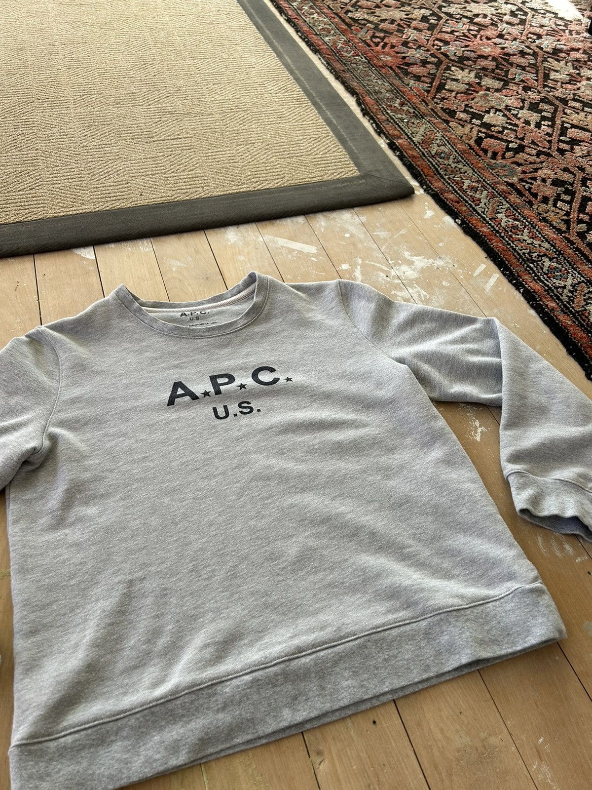 A.P.C. APC US Crewneck Jumper Size S / US 4 / IT 40 - 2 Thumbnail