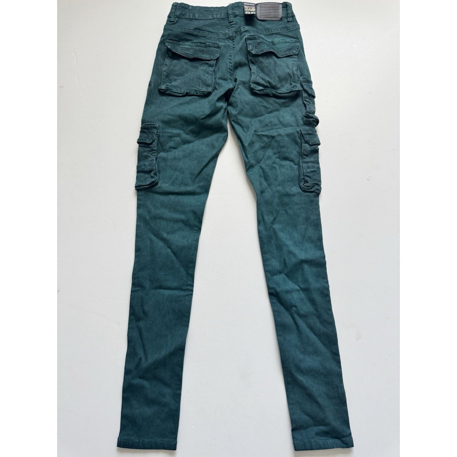 SERENEDE Serenede Men's Ethos Cargo Teal Jeans 28 Size US 28 / EU 44 - 2 Thumbnail
