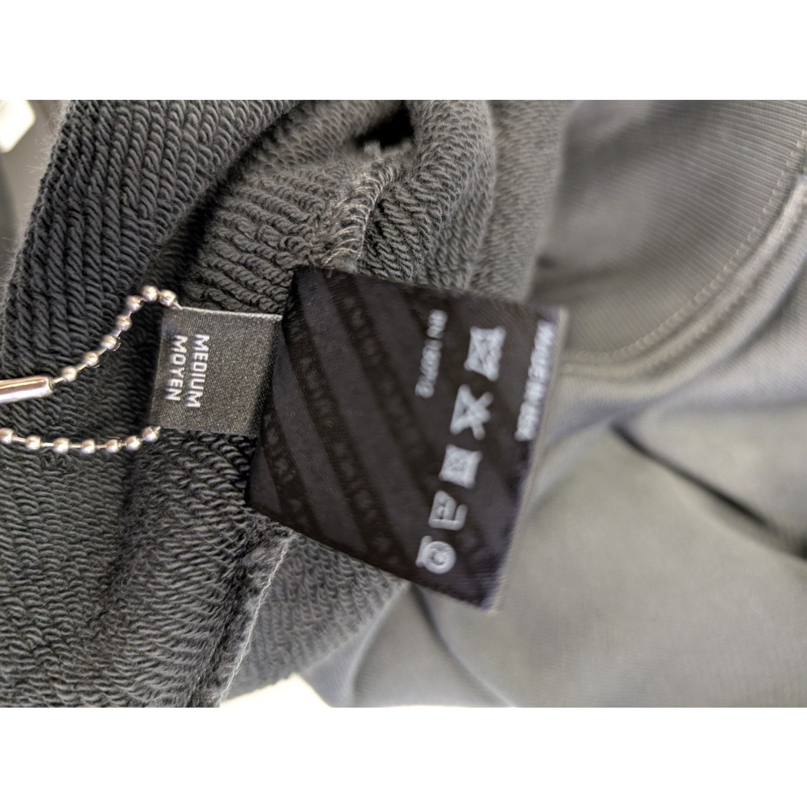 Amiri o1rshd1 Q:2 / Track Hoodie in Faded Black Size US M / EU 48-50 / 2 - 15 Thumbnail