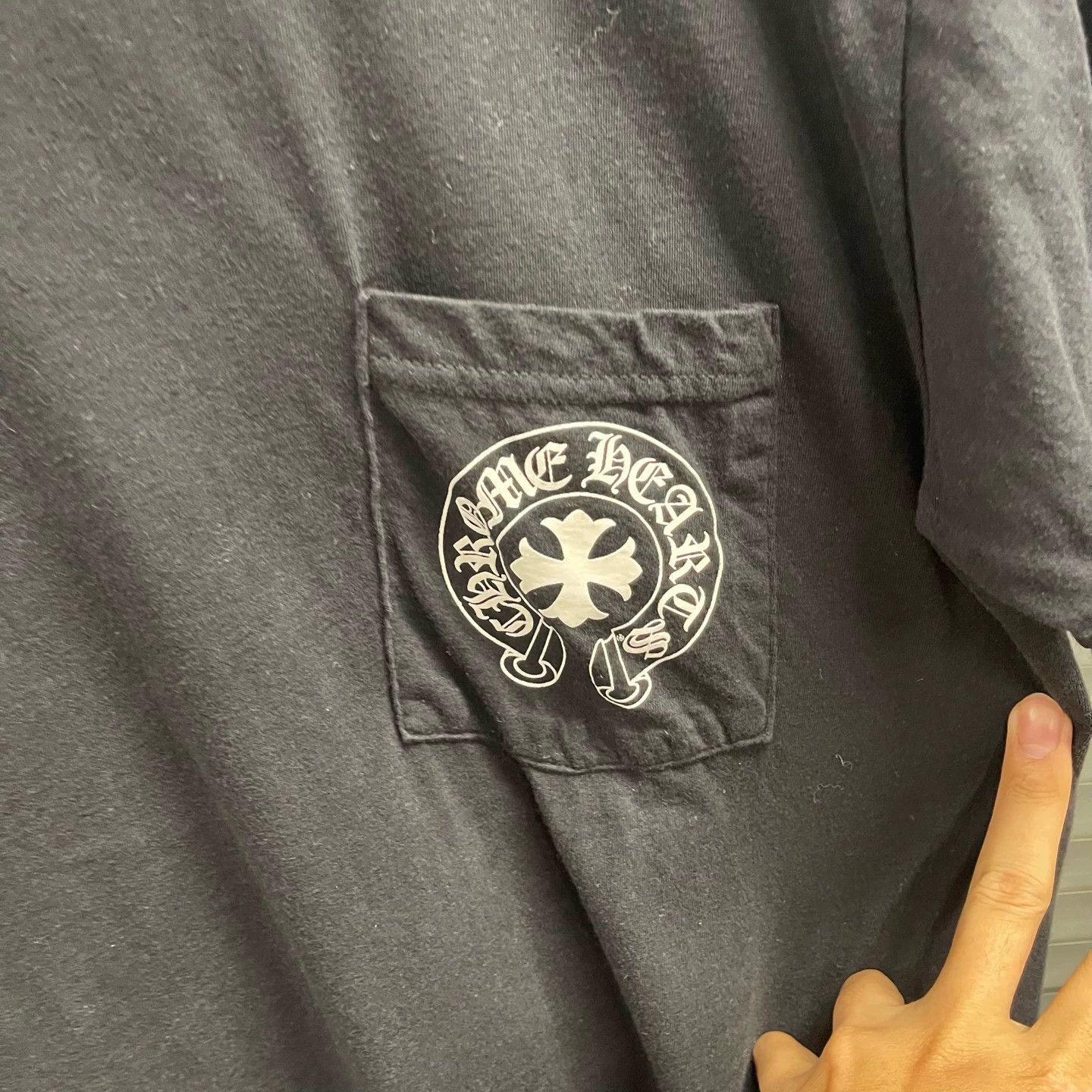 Chrome Hearts Chrome Hearts Black Sanskrit All Over Print Tee M Size US M / EU 48-50 / 2 - 4 Thumbnail