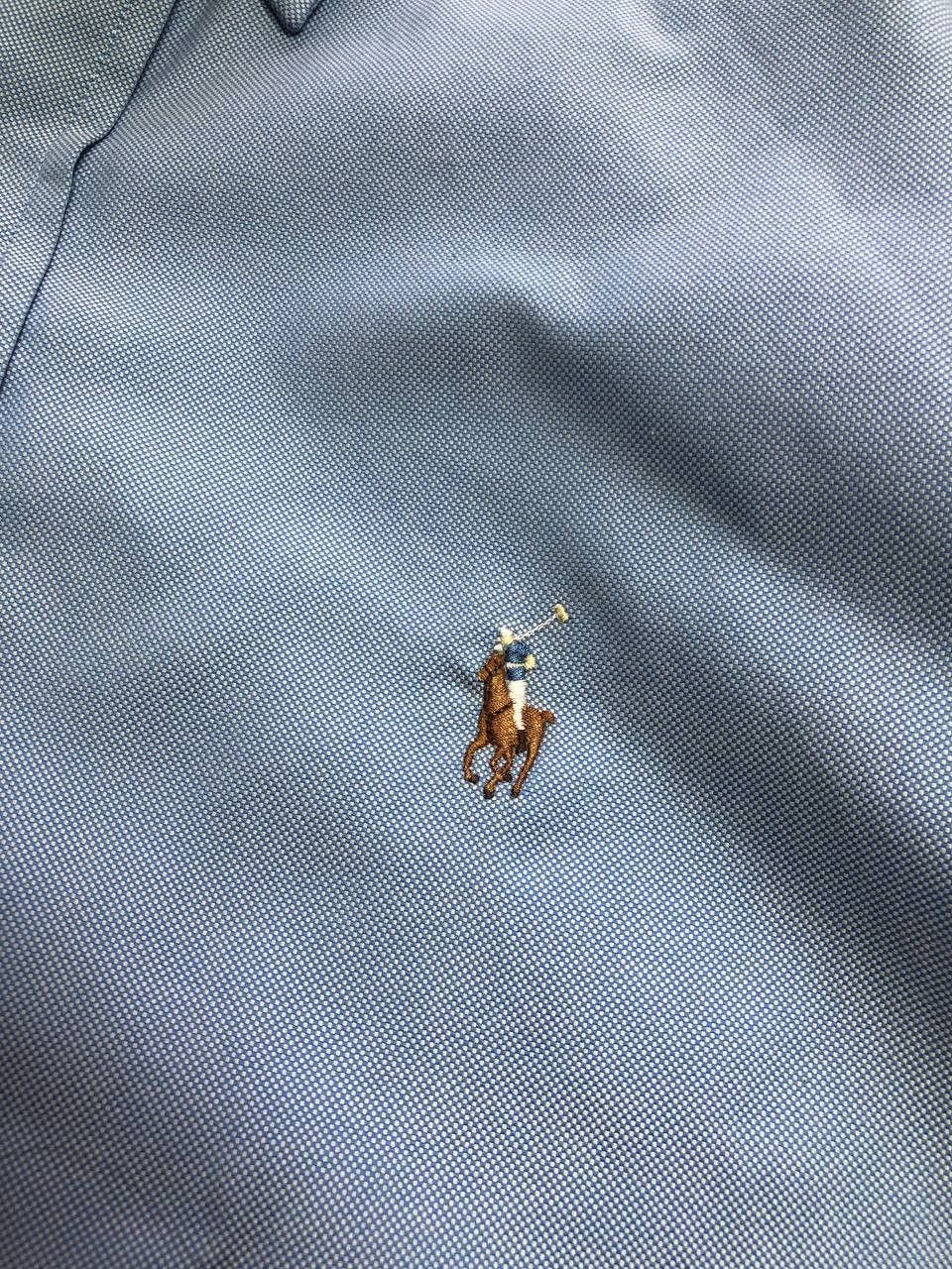 Polo Ralph Lauren Polo Ralph Lauren Shirt Button Up Long Sleeve Vintage Size US M / EU 48-50 / 2 - 2 Thumbnail