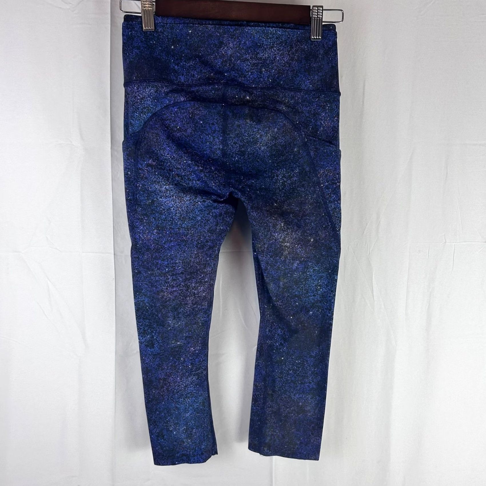 Lululemon Lululemon Leggings 6 Blue Purple Space Dye Pocket High Rise Yoga Gym Womens Size 28" / US 6 / IT 42 - 5 Thumbnail