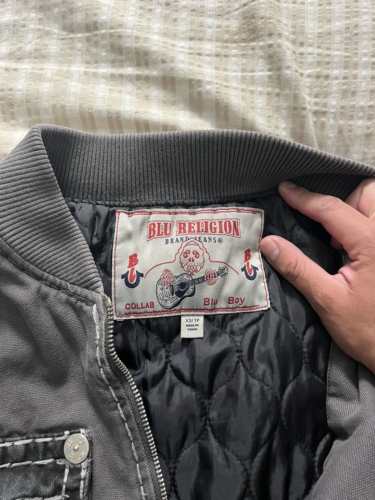 True Religion Blu religion y2k bomber Size US XS / EU 42 / 0 - 5 Thumbnail